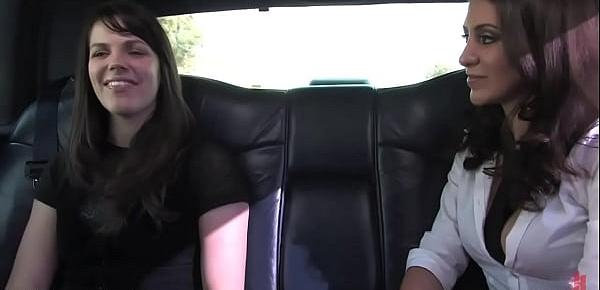 Babe fisted and ass fucked in public